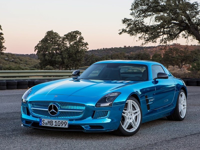 Mercedes benz sls amg electric drive