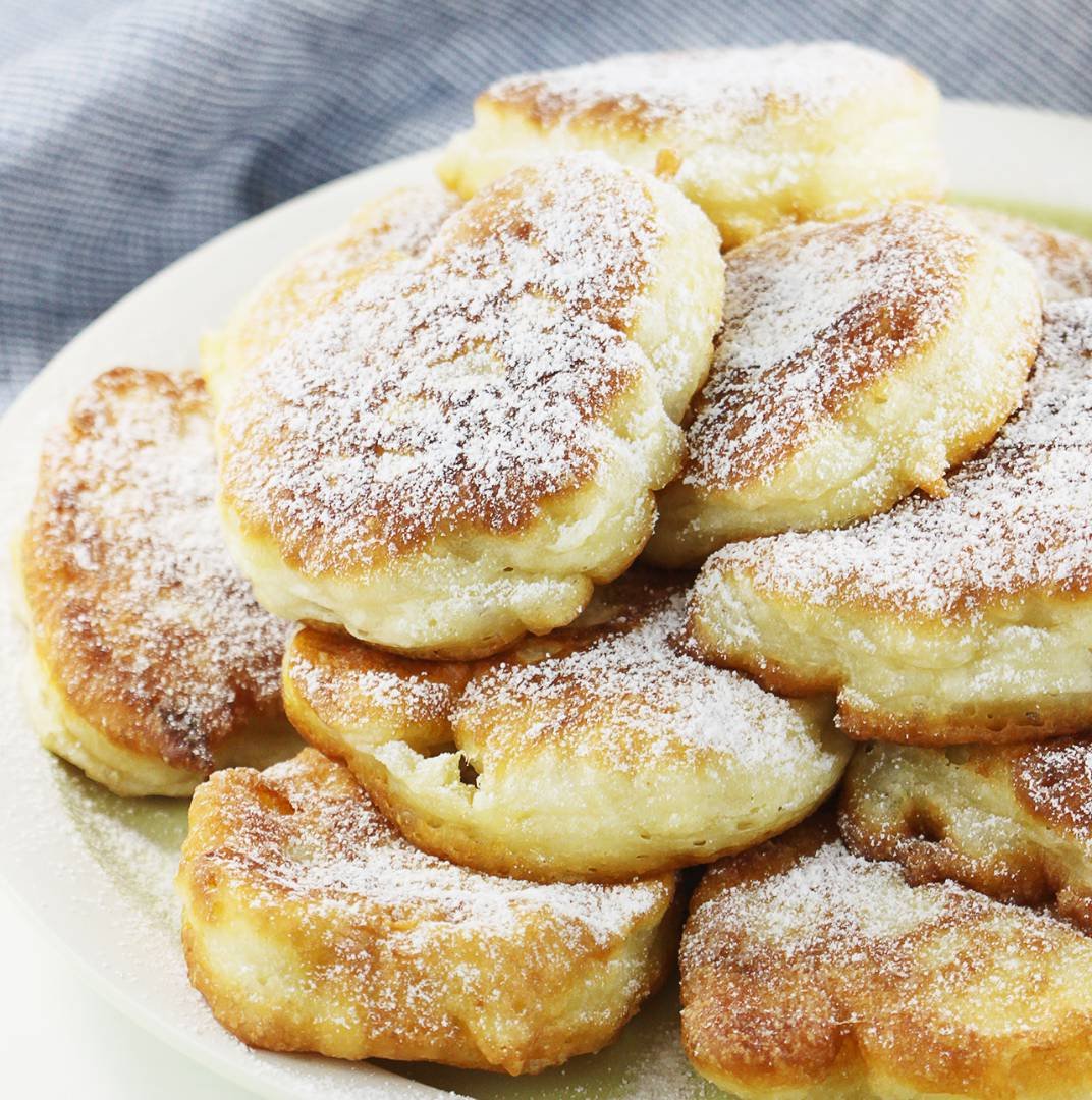 Оладки на пахті