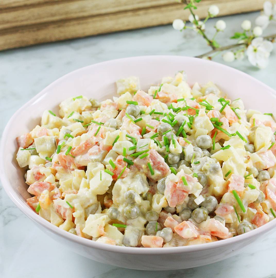 Овочевий салат - старий, традиційний й перевірений рецепт!