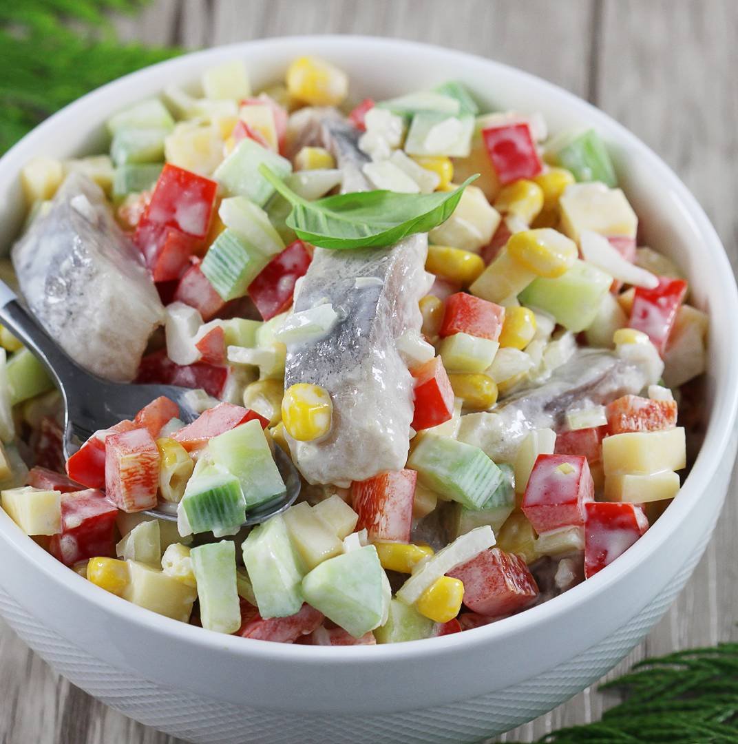 Салат з оселедця до Різдва