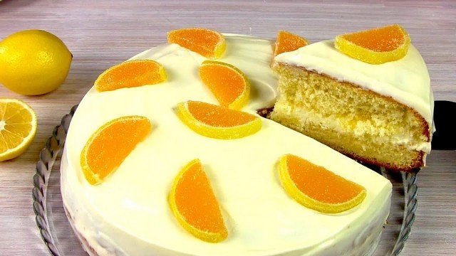 Як приготувати лимонний торт