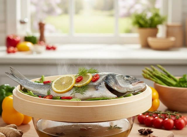 Як приготувати рибу на пару